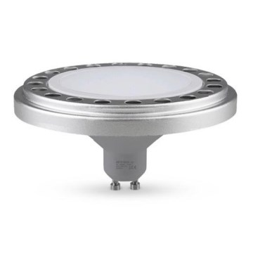 LED-pære ECOLINE AR111 GU10/15W/230V 4000K 120° sølvfarvet - Brilagi