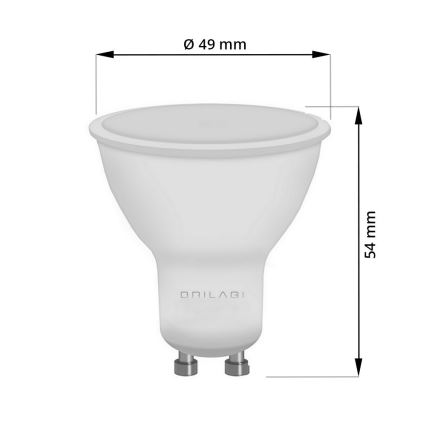 LED-pære ECOLINE GU10/7W/230V 4000K - Brilagi