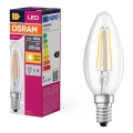 LED-pære FILAMENT B40 E14/4W/230V 2700K - Osram