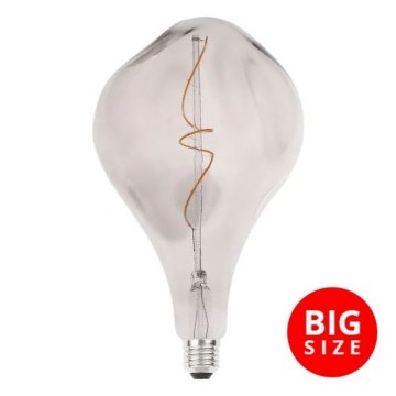 LED-pære FILAMENT BUMPED SMOKE ET160 E27/4W/230V 2000K