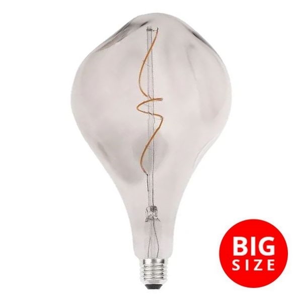 LED-pære FILAMENT BUMPED SMOKE ET160 E27/4W/230V 2000K