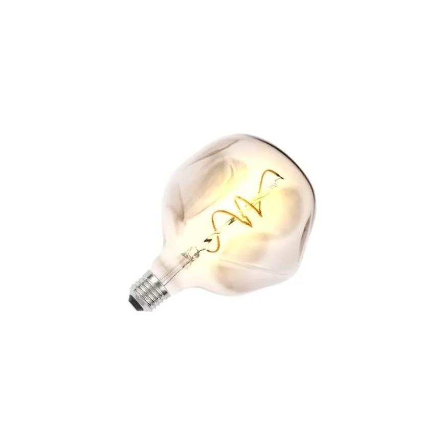 LED-pære FILAMENT BUMPED SMOKE G125 E27/4W/230V 2000K røgfarvet