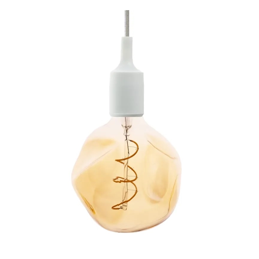 LED-pære FILAMENT BUMPED VINTAGE G125 E27/4W/230V 2000K