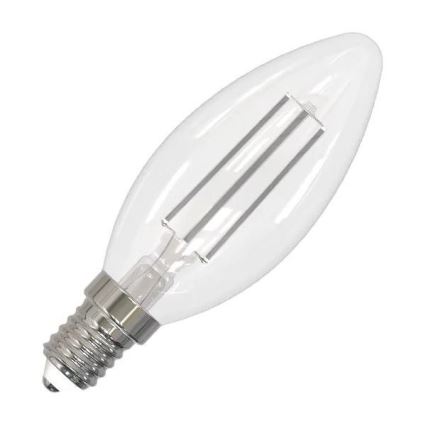 LED-pære WHITE FILAMENT C35 E14/4,5W/230V 3000K