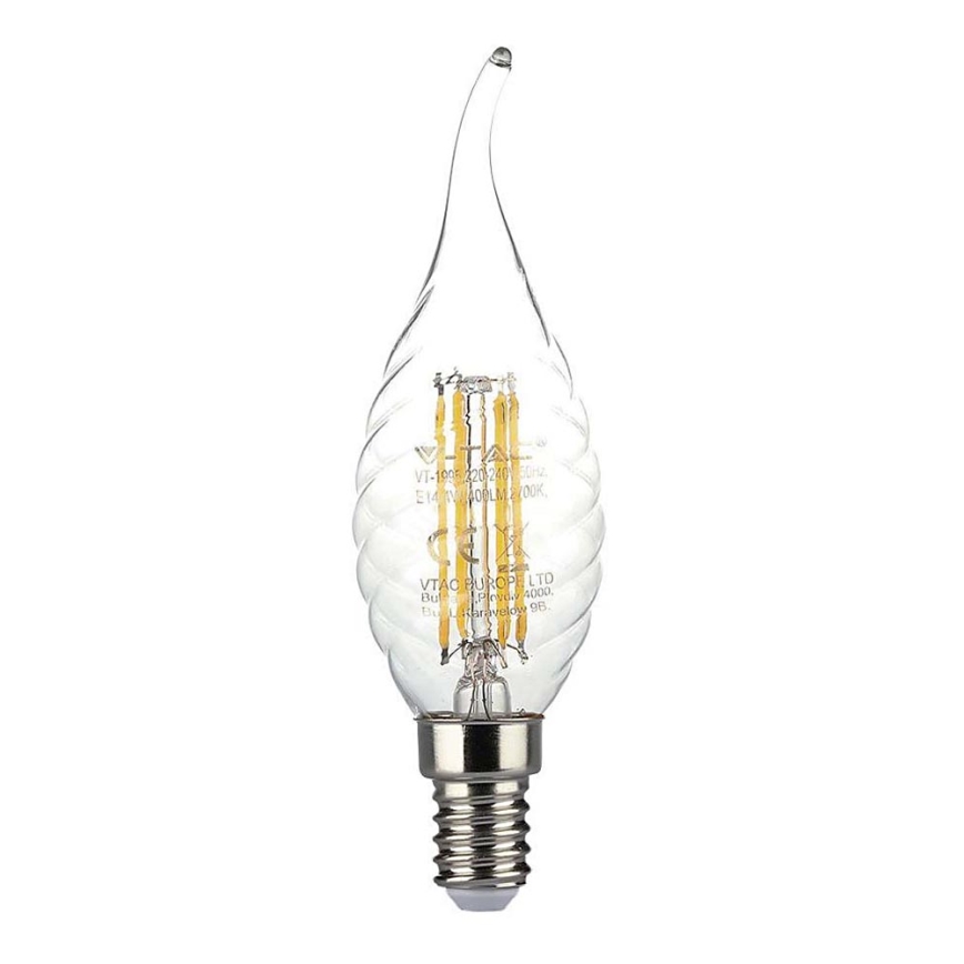 LED-pære FILAMENT E14/4W/230V 3000K