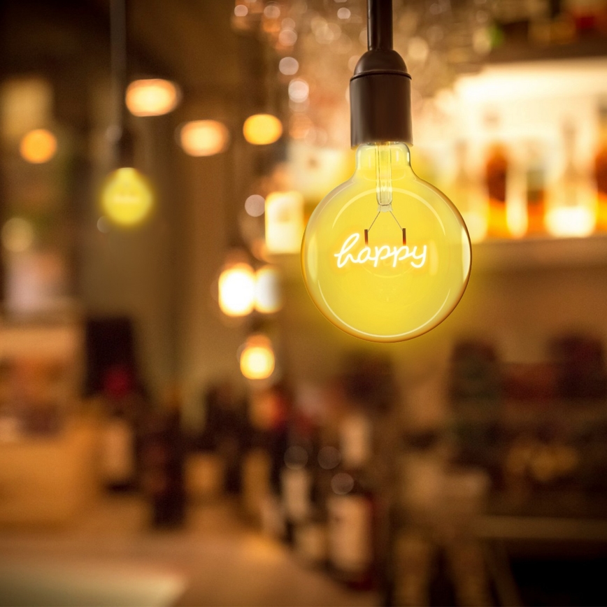 LED-pære FILAMENT E27/4W/230V 1800K happy - Aigostar