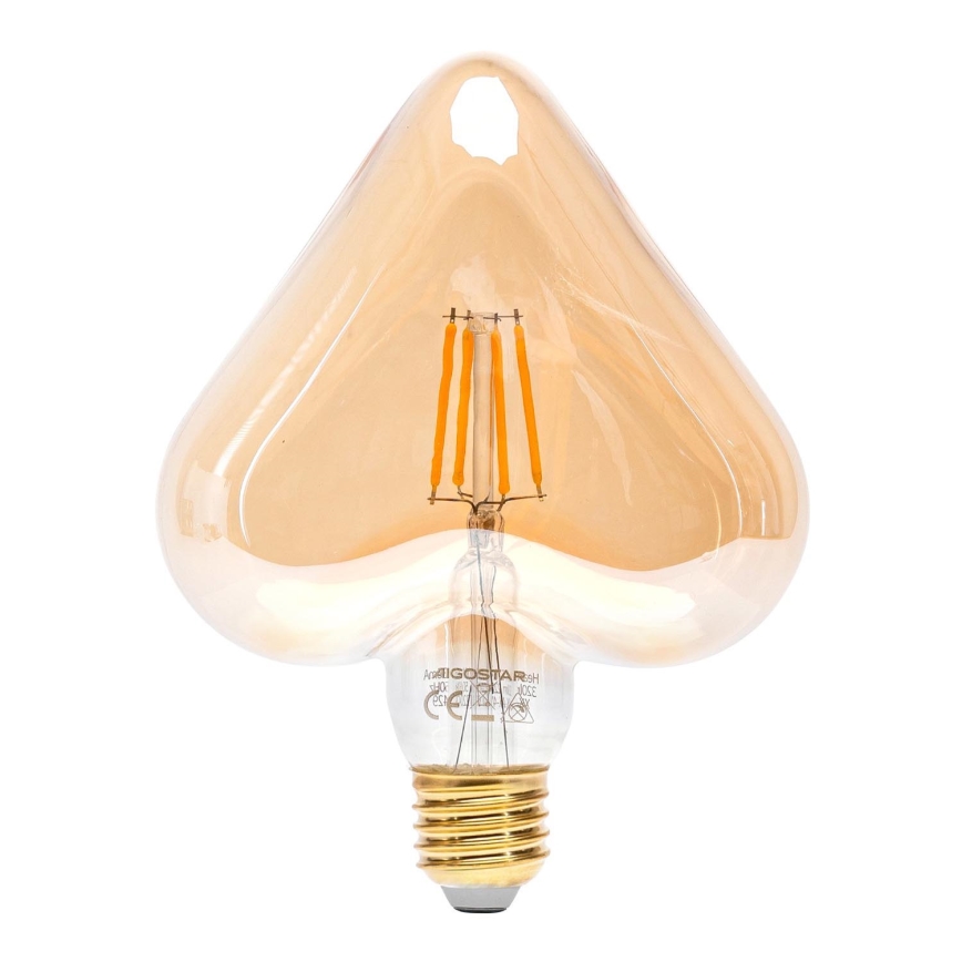 LED-pære FILAMENT E27/4W/230V 1800K hjerte - Aigostar