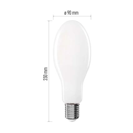 LED-pære FILAMENT ED90 E40/36W/230V 4000K 6000 lm