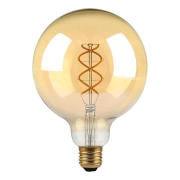 LED-pære FILAMENT G125 E27/5W/230V 1800K