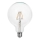 LED-pære FILAMENT G125 E27/6W/230V 3000K