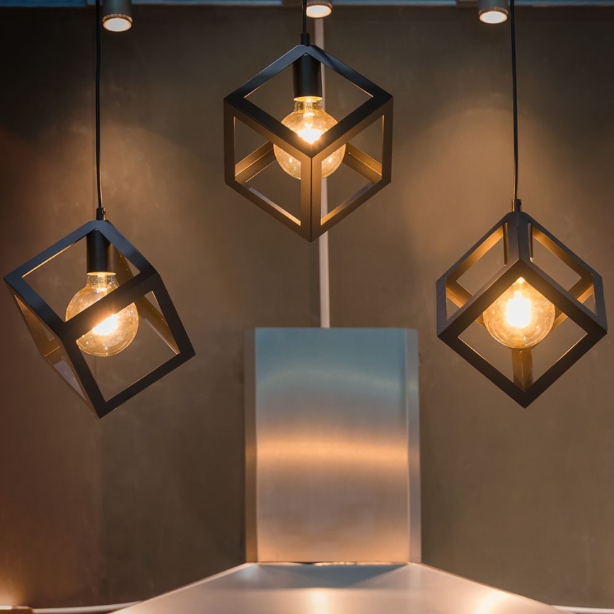 LED-pære FILAMENT G125 E27/6W/230V 3000K