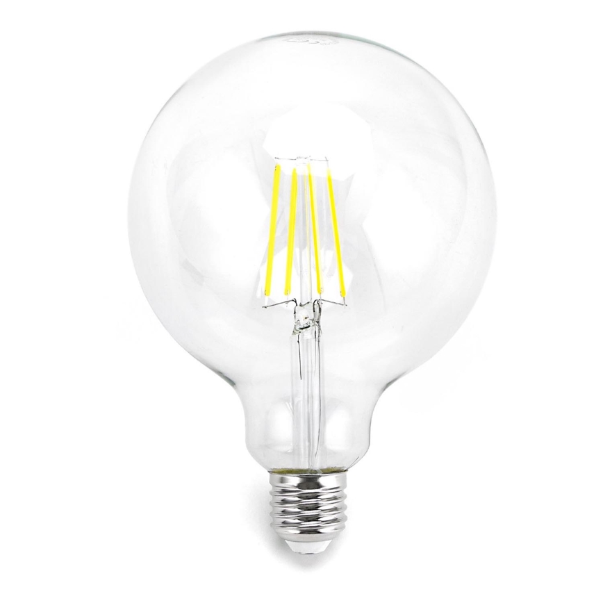 LED-pære FILAMENT G125 E27/8W/230V 6500K - Aigostar