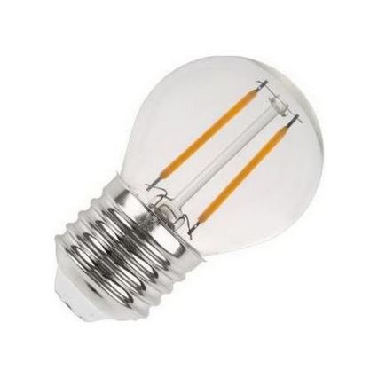 LED-pære FILAMENT G45 E27/2W/230V 3000K
