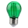 LED-pære FILAMENT G45 E27/2W/230V grøn