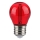 LED-pære FILAMENT G45 E27/2W/230V rød