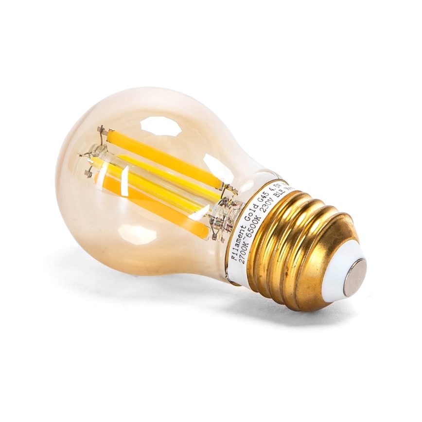 LED-pære dæmpbar FILAMENT MESH Smart G45 E27/4,5W/230V 2700-6500K - Aigostar
