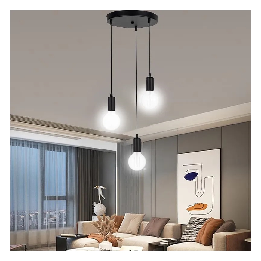 LED-pære WHITE FILAMENT G95 E27/13W/230V 4000K