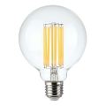 LED-pære FILAMENT G95 E27/6W/230V 3000K