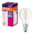 LED-pære FILAMENT P40 E14/4W/230V 4000K - Osram