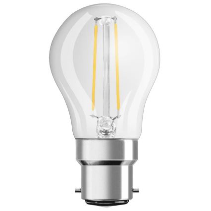 LED-pære FILAMENT P45 B22d/3W/230V 2700K - Osram