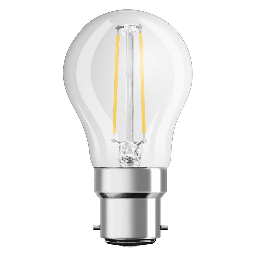 LED-pære FILAMENT P45 B22d/3W/230V 2700K - Osram