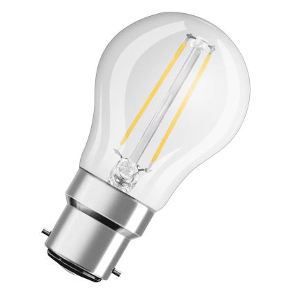 LED-pære FILAMENT P45 B22d/3W/230V 2700K - Osram