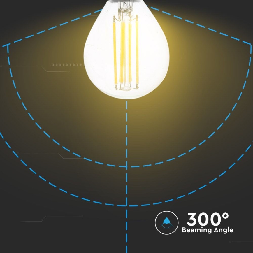 LED-pære FILAMENT P45 E14/4W/230V 4000K