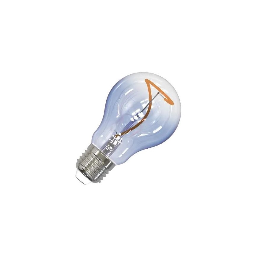 LED-pære FILAMENT SHAPE A60 E27/4W/230V 1800K blå
