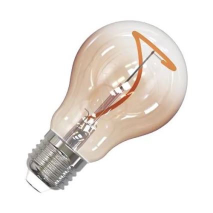 LED-pære FILAMENT SHAPE A60 E27/4W/230V 1800K brun