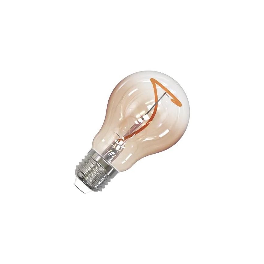 LED-pære FILAMENT SHAPE A60 E27/4W/230V 1800K brun