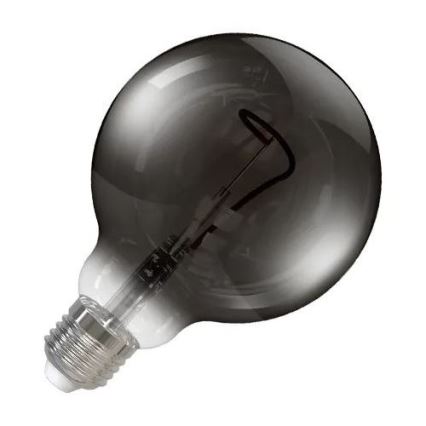 LED-pære FILAMENT SHAPE G95 E27/4W/230V 1800K røgfarvet