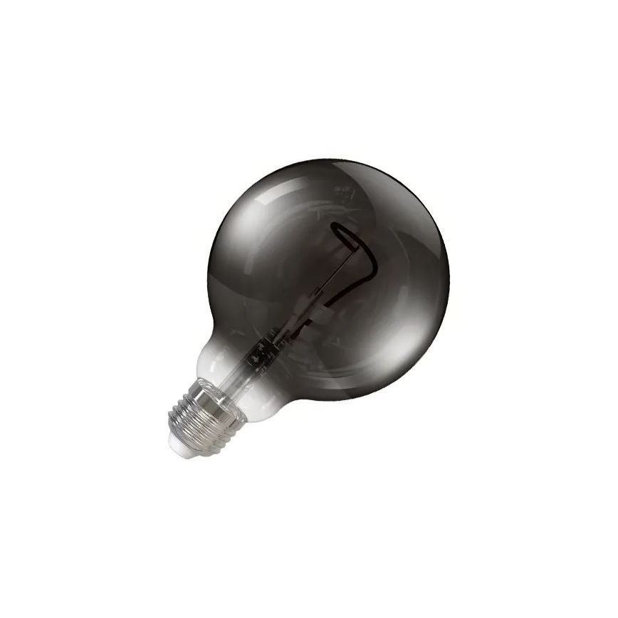 LED-pære FILAMENT SHAPE G95 E27/4W/230V 1800K røgfarvet