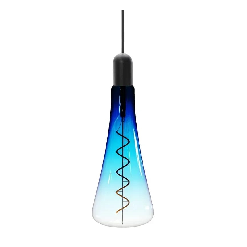 LED-pære FILAMENT SHAPE T110 E27/5W/230V 1800K blå