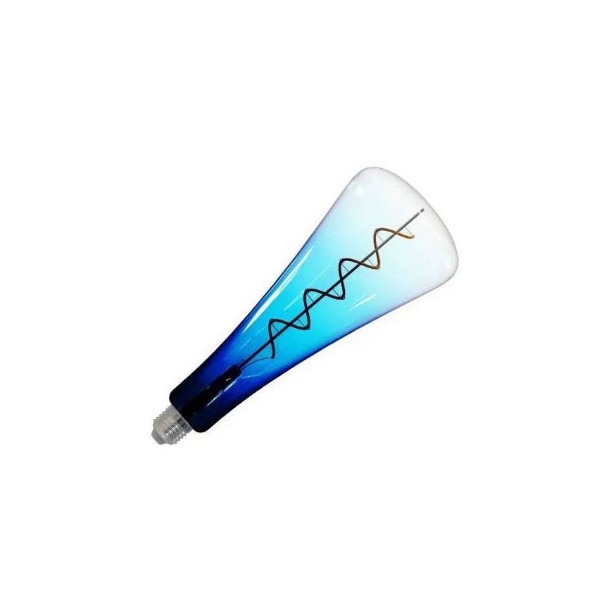 LED-pære FILAMENT SHAPE T110 E27/5W/230V 1800K blå