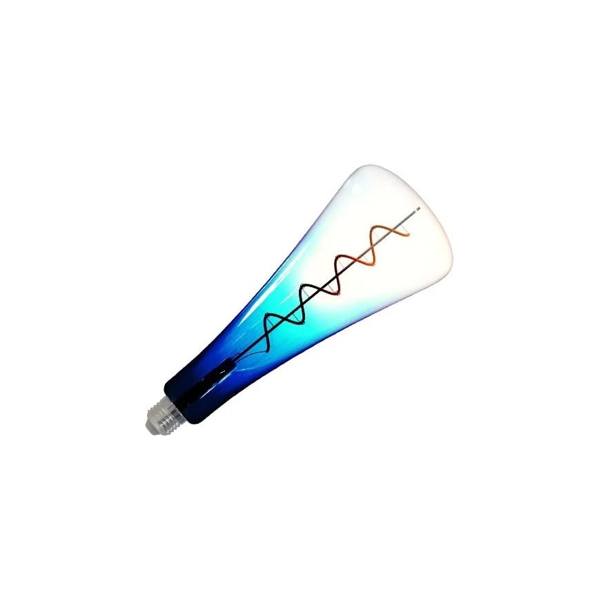 LED-pære FILAMENT SHAPE T110 E27/5W/230V 1800K blå