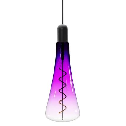 LED-pære FILAMENT SHAPE T110 E27/5W/230V 1800K lilla