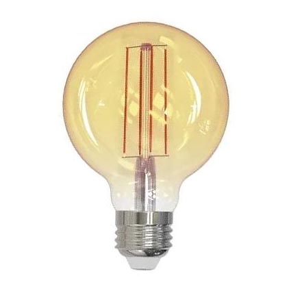 LED-pære FILAMENT SLIM VINTAGE G80 E27/4,5W/230V 1800K