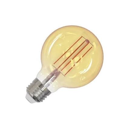 LED-pære FILAMENT SLIM VINTAGE G80 E27/4,5W/230V 1800K