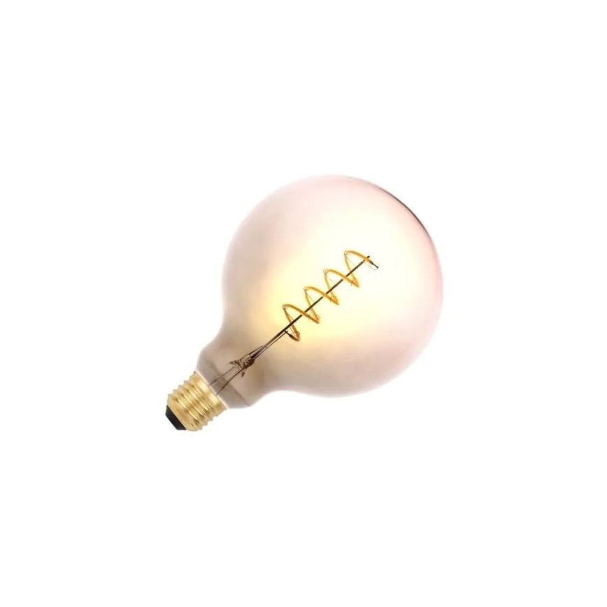 LED-pære FILAMENT SPIRAL G125 E27/4W/230V 2000K grå/lyserød