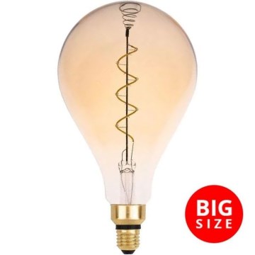 LED-pære FILAMENT SPIRAL VINTAGE A165 E27/4W/230V 2000K