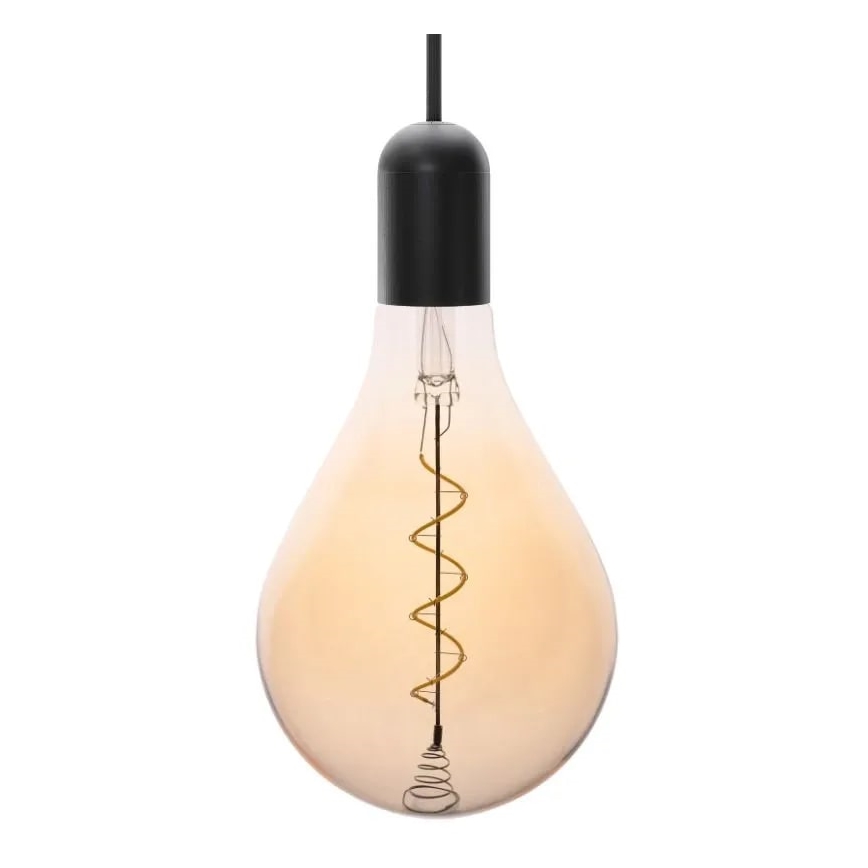 LED-pære FILAMENT SPIRAL VINTAGE A165 E27/4W/230V 2000K