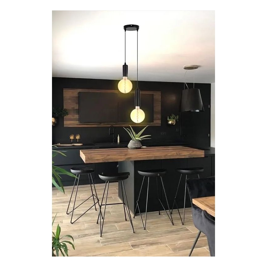 LED-pære FILAMENT SPIRAL VINTAGE G200 E27/4W/230V 2000K