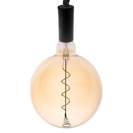 LED-pære FILAMENT SPIRAL VINTAGE G200 E27/4W/230V 2000K