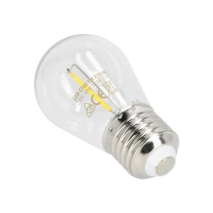 LED-pære FILAMENT ST45 E27/1W/230V 2700K