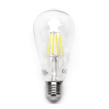 LED-pære FILAMENT ST64 E27/6W/230V 6500K - Aigostar