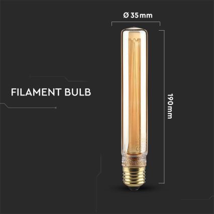 LED-pære FILAMENT T30 E27/2W/230V 1800K Art Edition