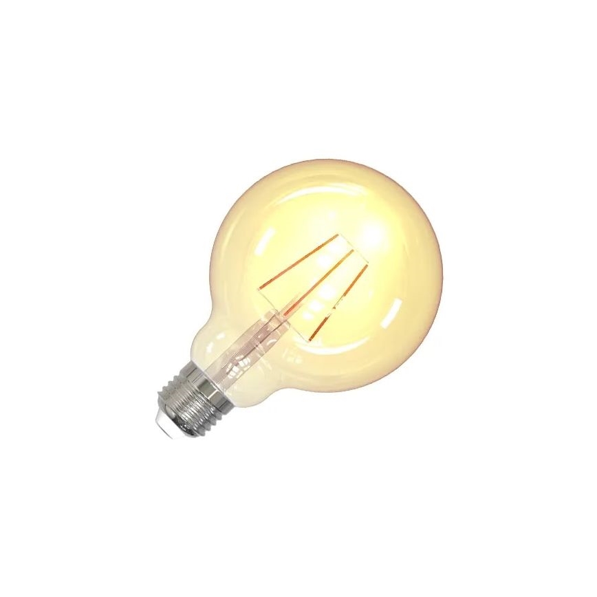 LED-pære FILAMENT VINTAGE G95 E27/4W/230V 2000K