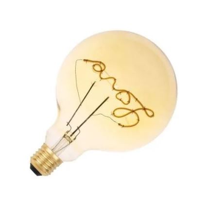 LED-pære FILAMENT VINTAGE LOVE G125 E27/2W/230V 2000K