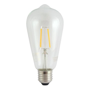 LED-pære FILAMENT VINTAGE ST64 E27/4W/230V 2700K