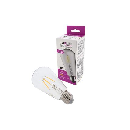 LED-pære FILAMENT VINTAGE ST64 E27/4W/230V 2700K